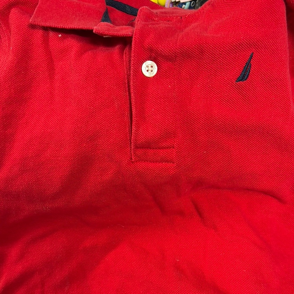 Nautica Red Polo Shirt